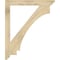 Ekena Millwork Imperial Slat Rough Sawn Bracket, Douglas Fir, 4"W x 40"D x 48"H BKT04X40X48IMP06RDF - alternate 4